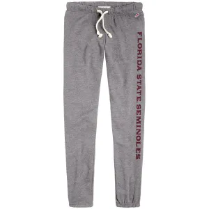 League Women's Florida State Seminoles Tri-blend Pant - Fall Heather