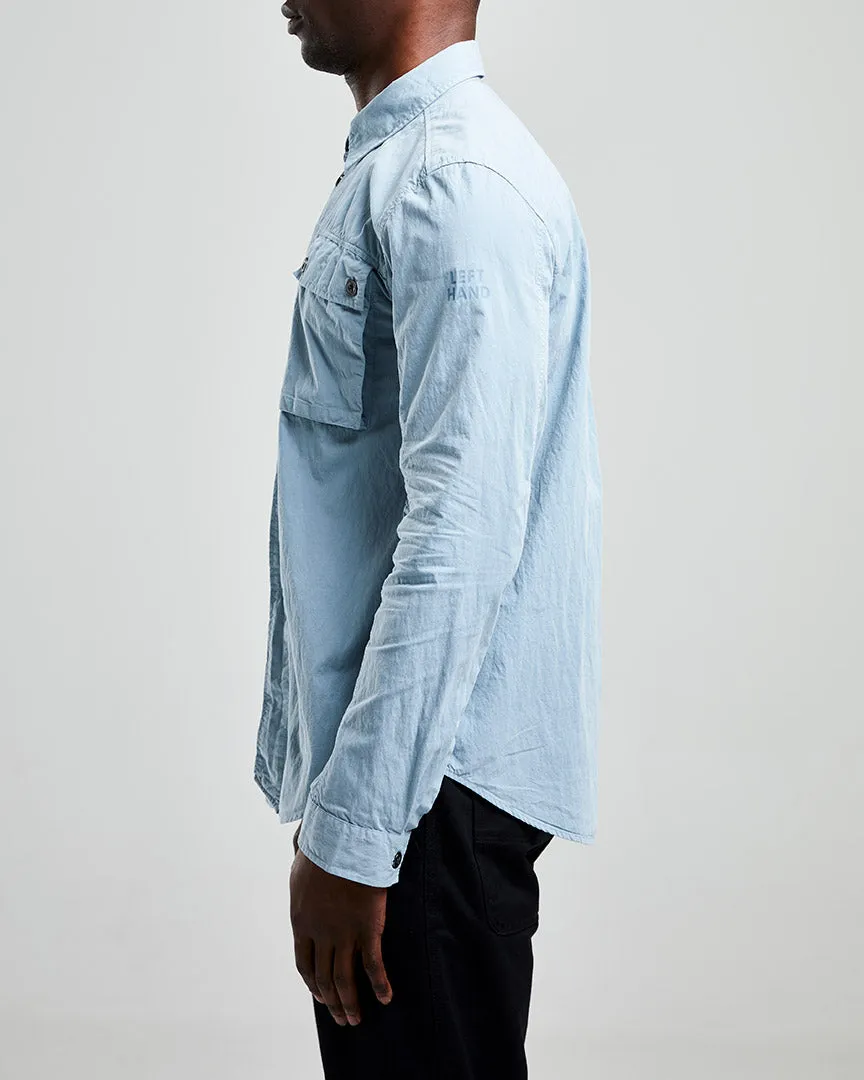 Left Hand Twin Pocket Shirt Light Blue