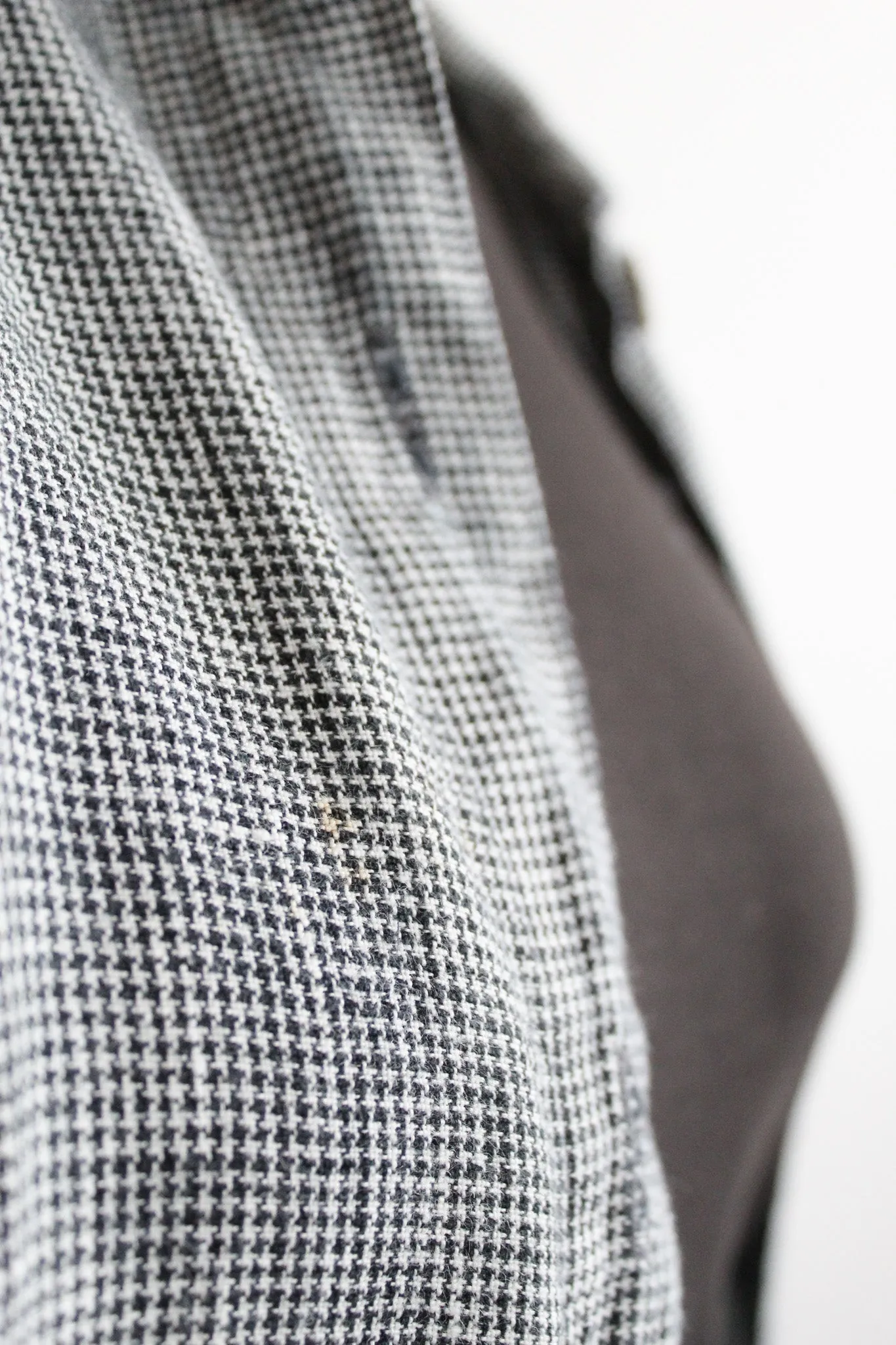 linen gingham dress set 1920 Vintage