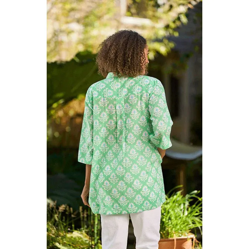 Luella Womens Maya Tunic - Green or blue