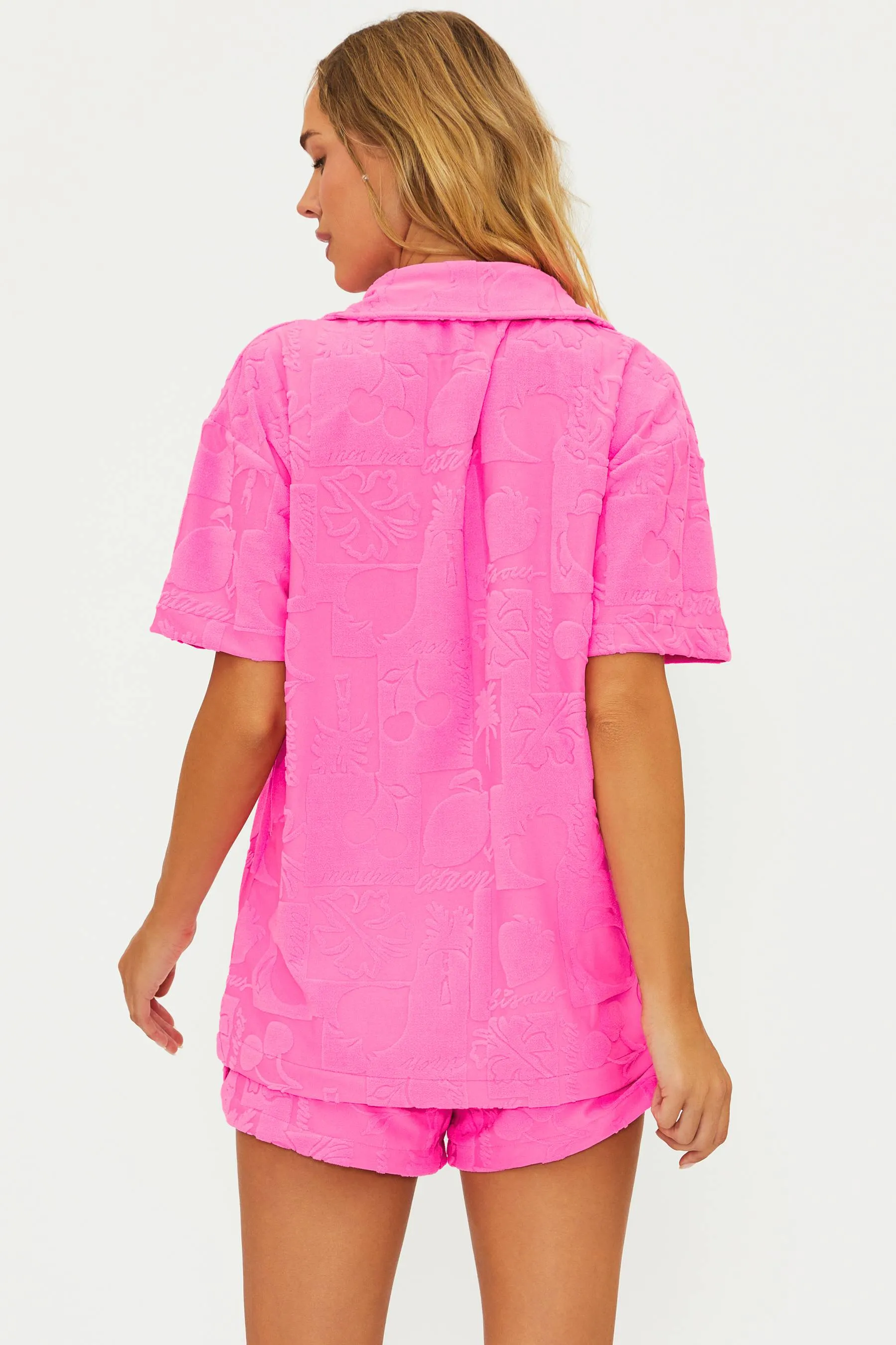 Mabel Shirt Strawberry Stand Terry Beach Riot