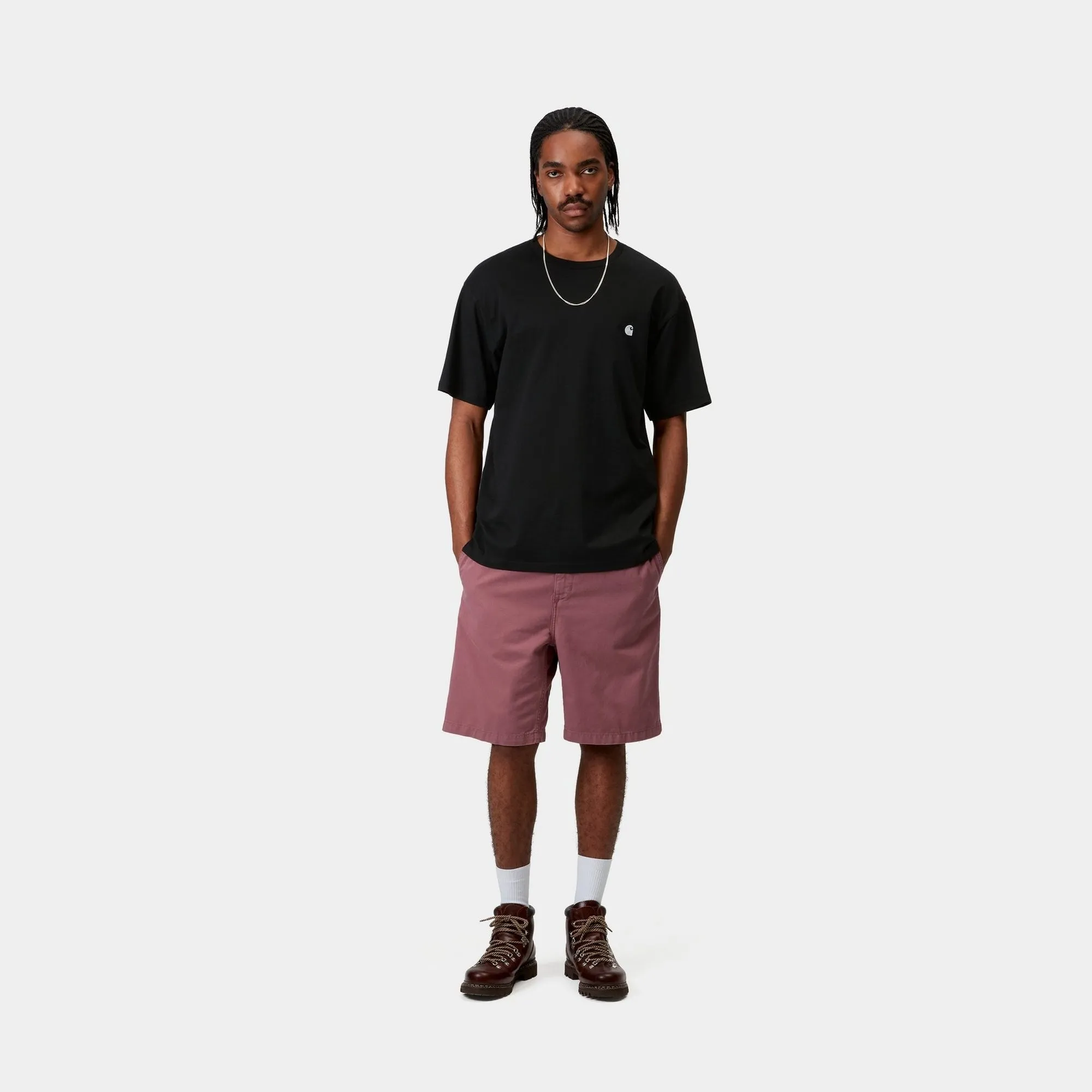 Madison T-Shirt | Black / White Carhartt WIP