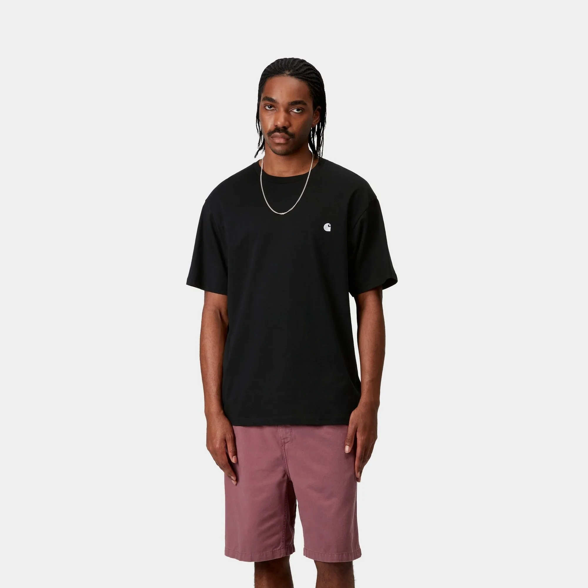 Madison T-Shirt | Black / White Carhartt WIP