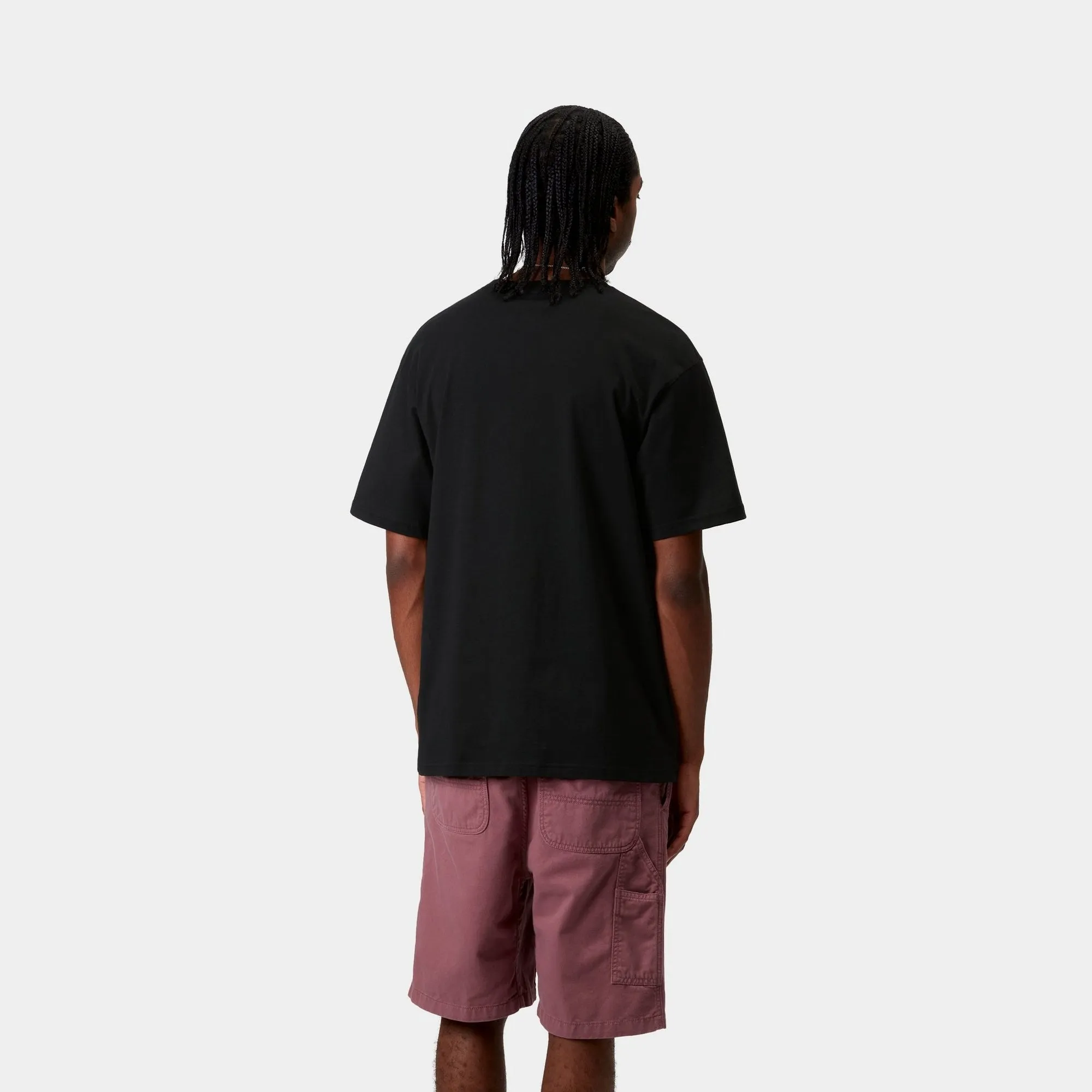 Madison T-Shirt | Black / White Carhartt WIP