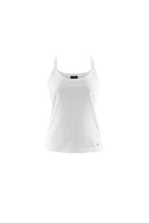 Marble Womens Vest - White