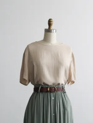 meadowlark silk tee 1919 Vintage