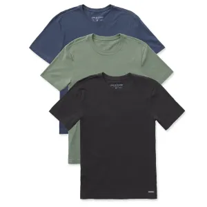 Mens Solid 3-Pack Crusher-LITE Slim Fit Tee-Multi LIFE IS GOOD