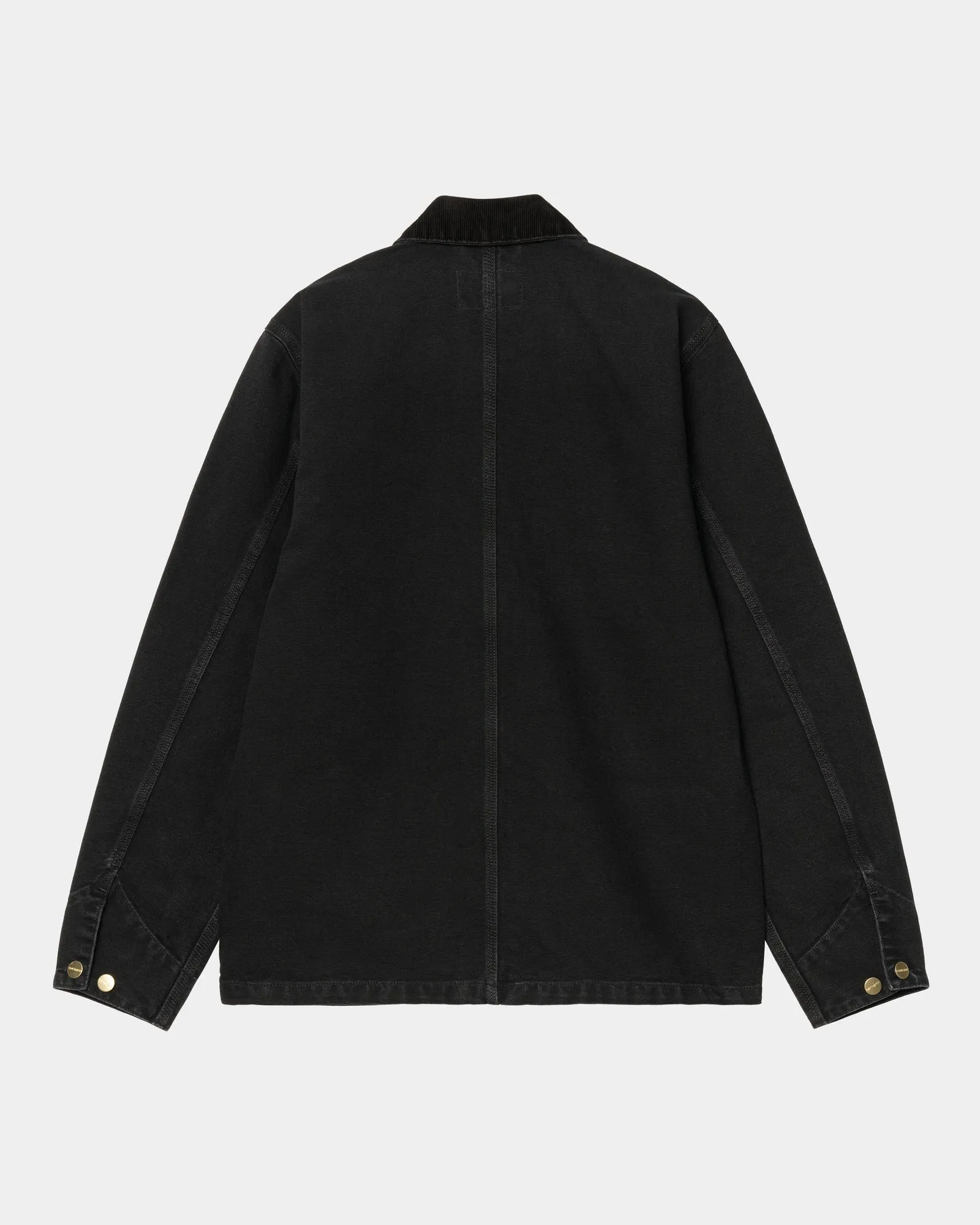 Michigan Coat (Spring) - Stone Canvas | Black / Black Carhartt WIP