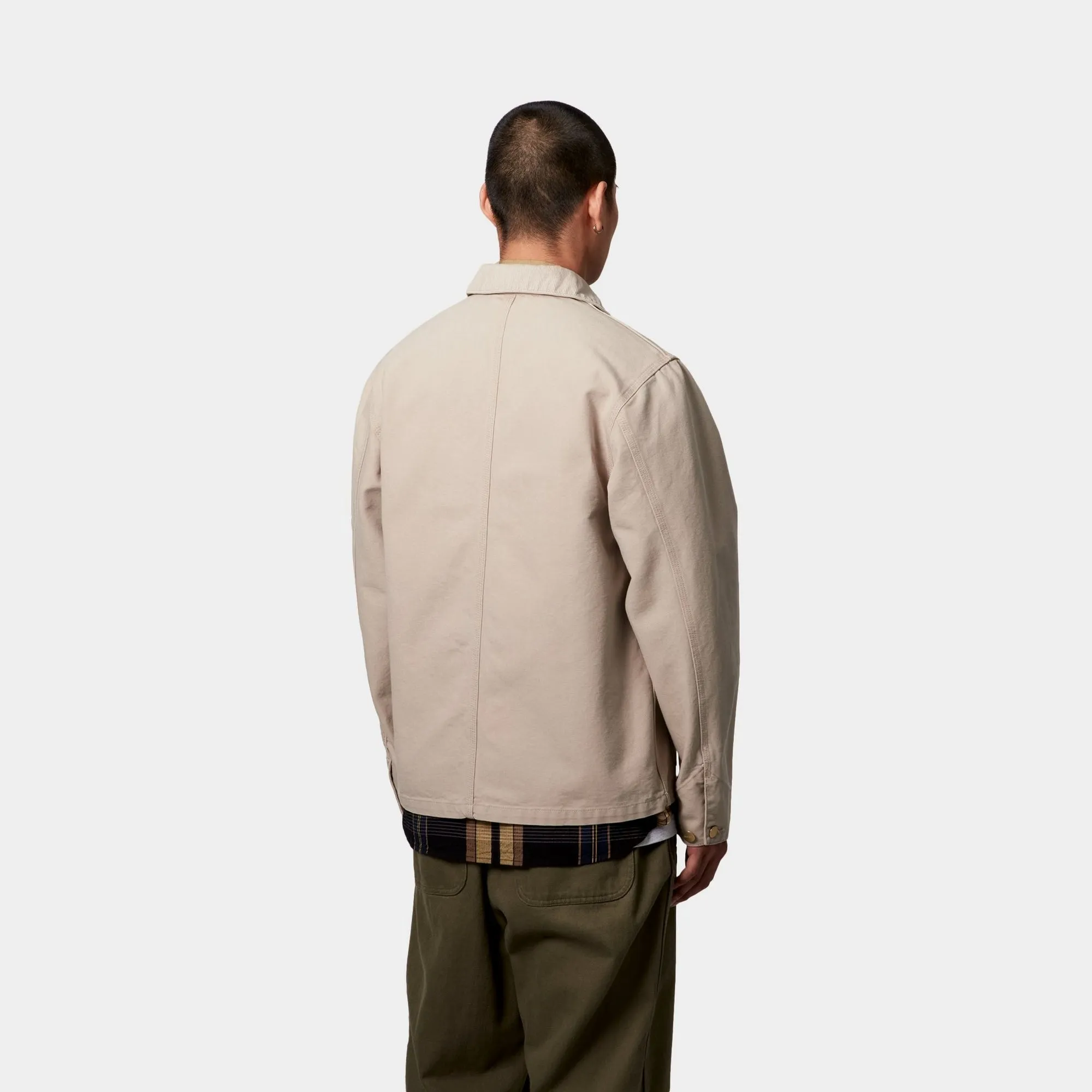 Michigan Coat (Spring) - Stone Canvas | Dusky Beige / Dusky Beige Carhartt WIP