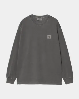 Nelson Long Sleeve T-Shirt | Graphite Carhartt WIP
