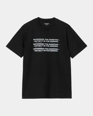 Nevermind T-Shirt | Black / White Carhartt WIP