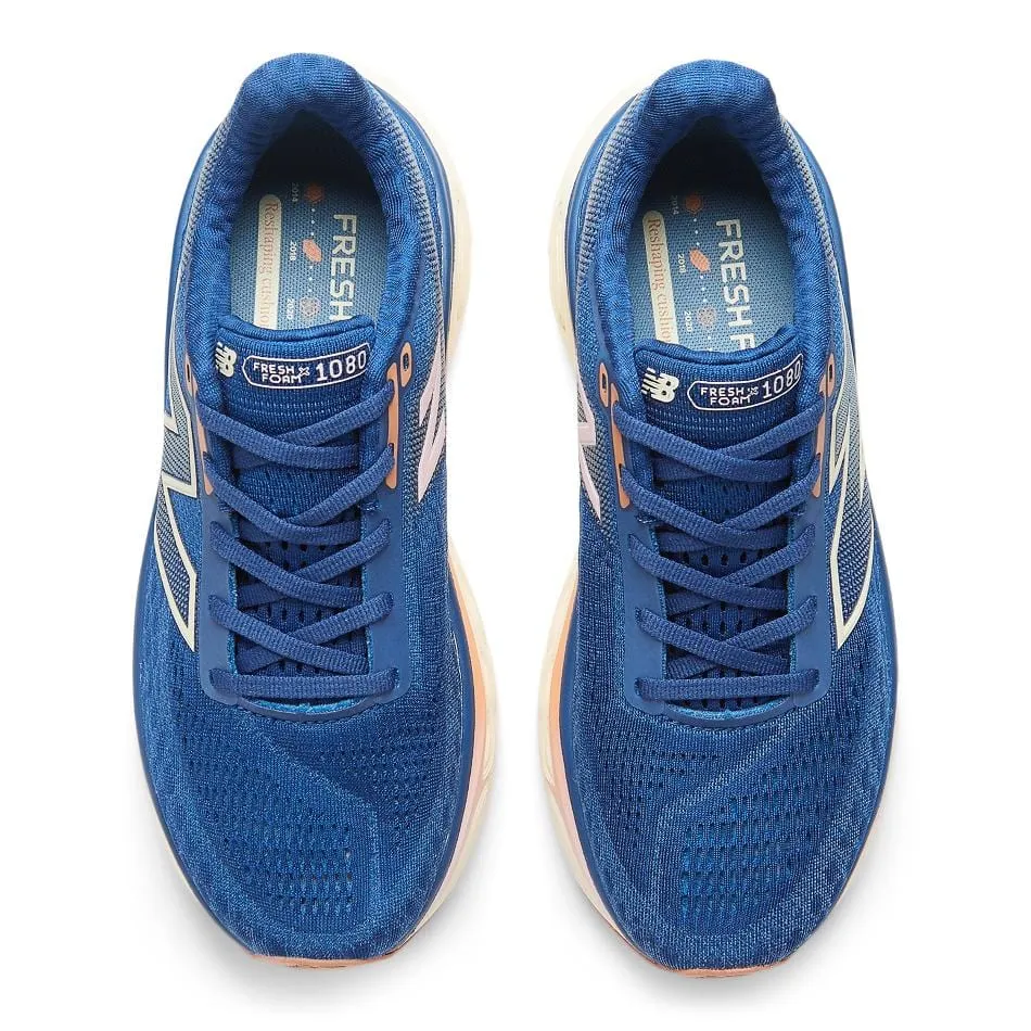 New Balance Women's 1080 v14 Wide Fit (D Width) Running Shoes in Inkwell/Calcium AW24