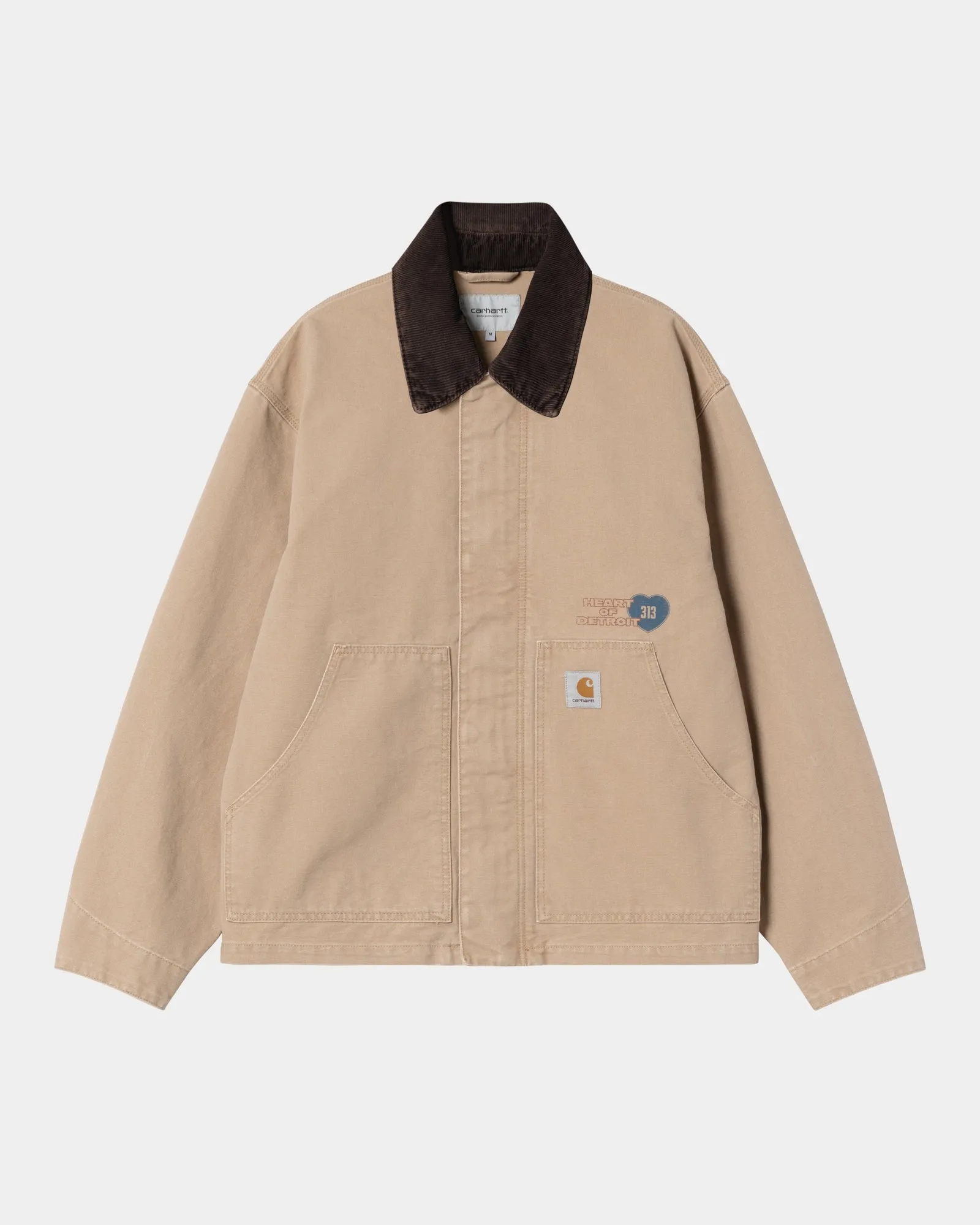 OG Arcan Graphic Jacket | Dusty Hamilton Brown / Tobacco (heavy stone wash) Carhartt WIP