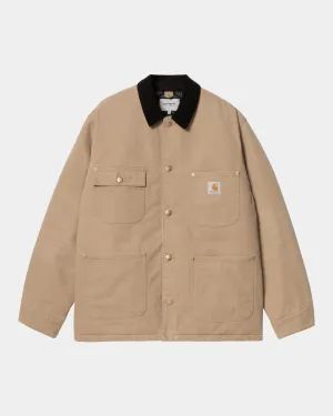 OG Chore Coat (Winter) | Peanut / Black (aged canvas) Carhartt WIP