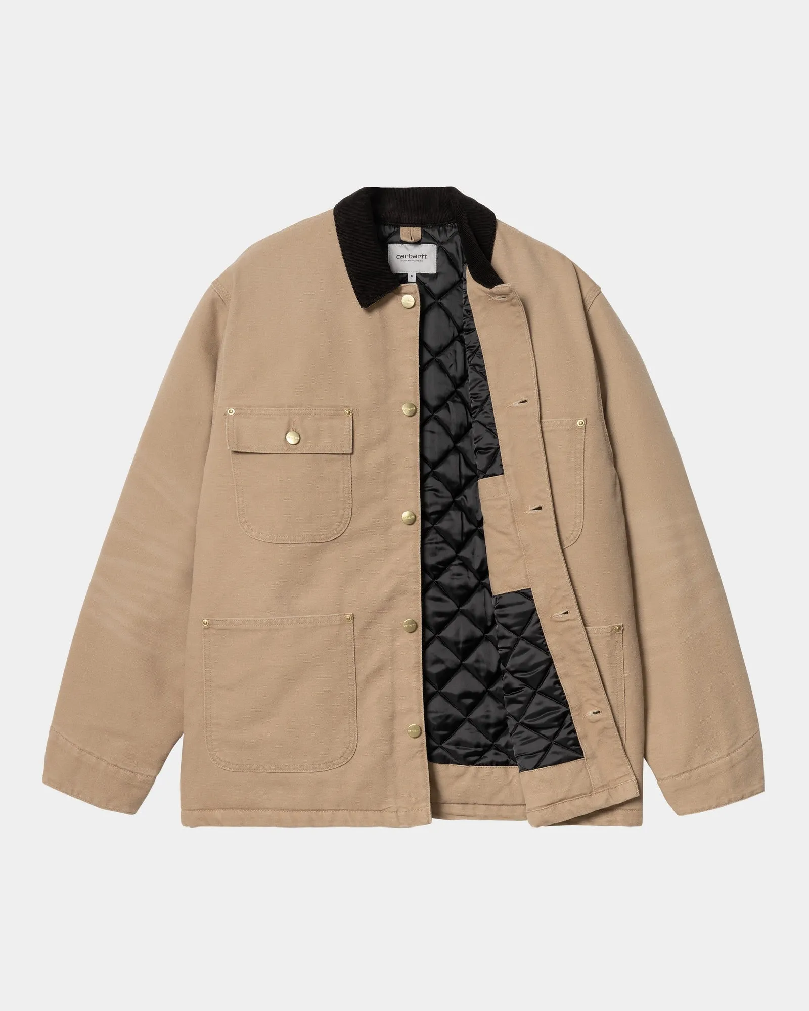 OG Chore Coat (Winter) | Peanut / Black (aged canvas) Carhartt WIP