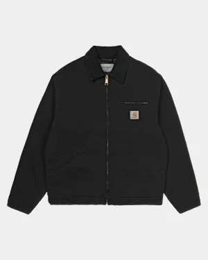 OG Detroit Jacket (Winter) | Black (aged canvas) Carhartt WIP