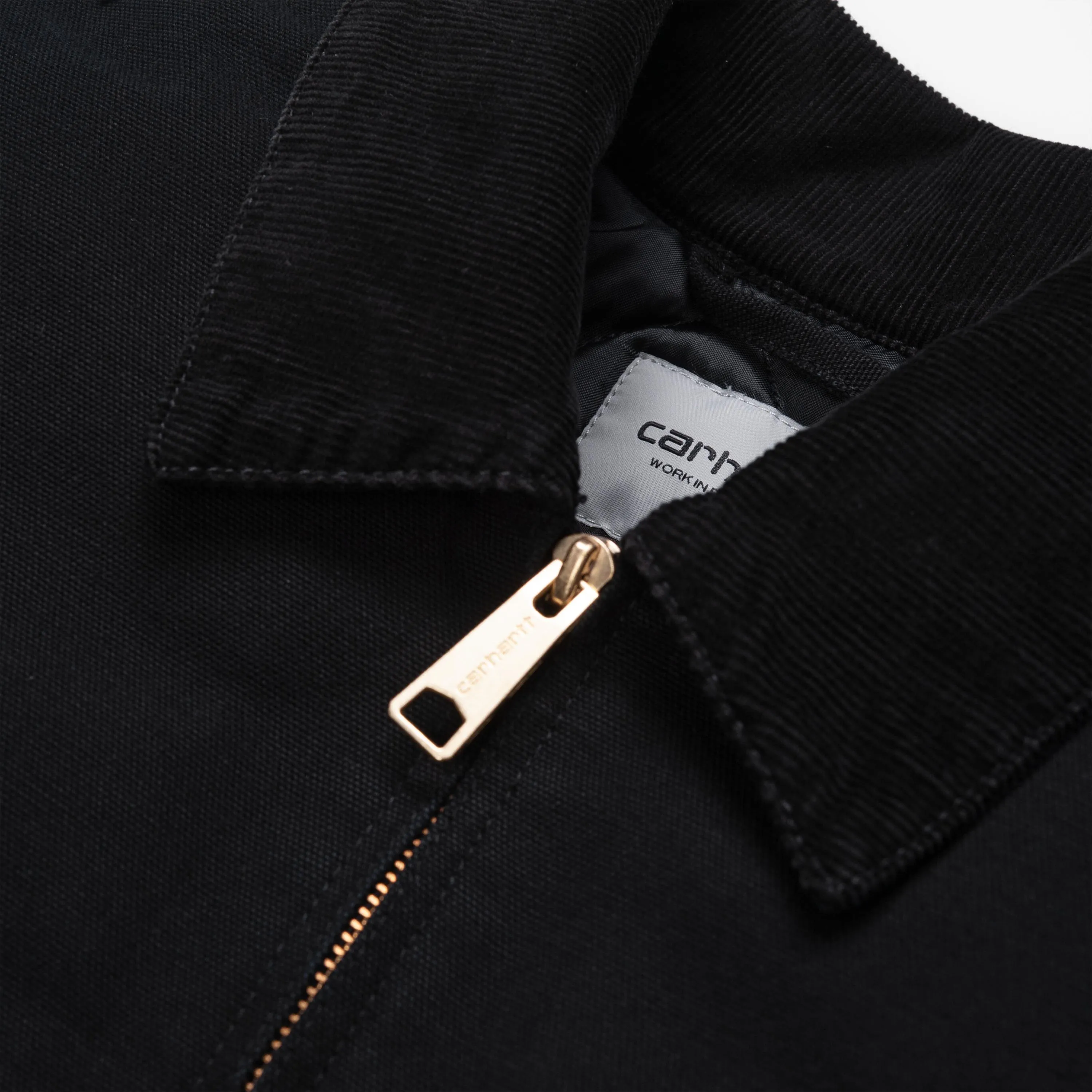 OG Detroit Jacket (Winter) | Black (aged canvas) Carhartt WIP