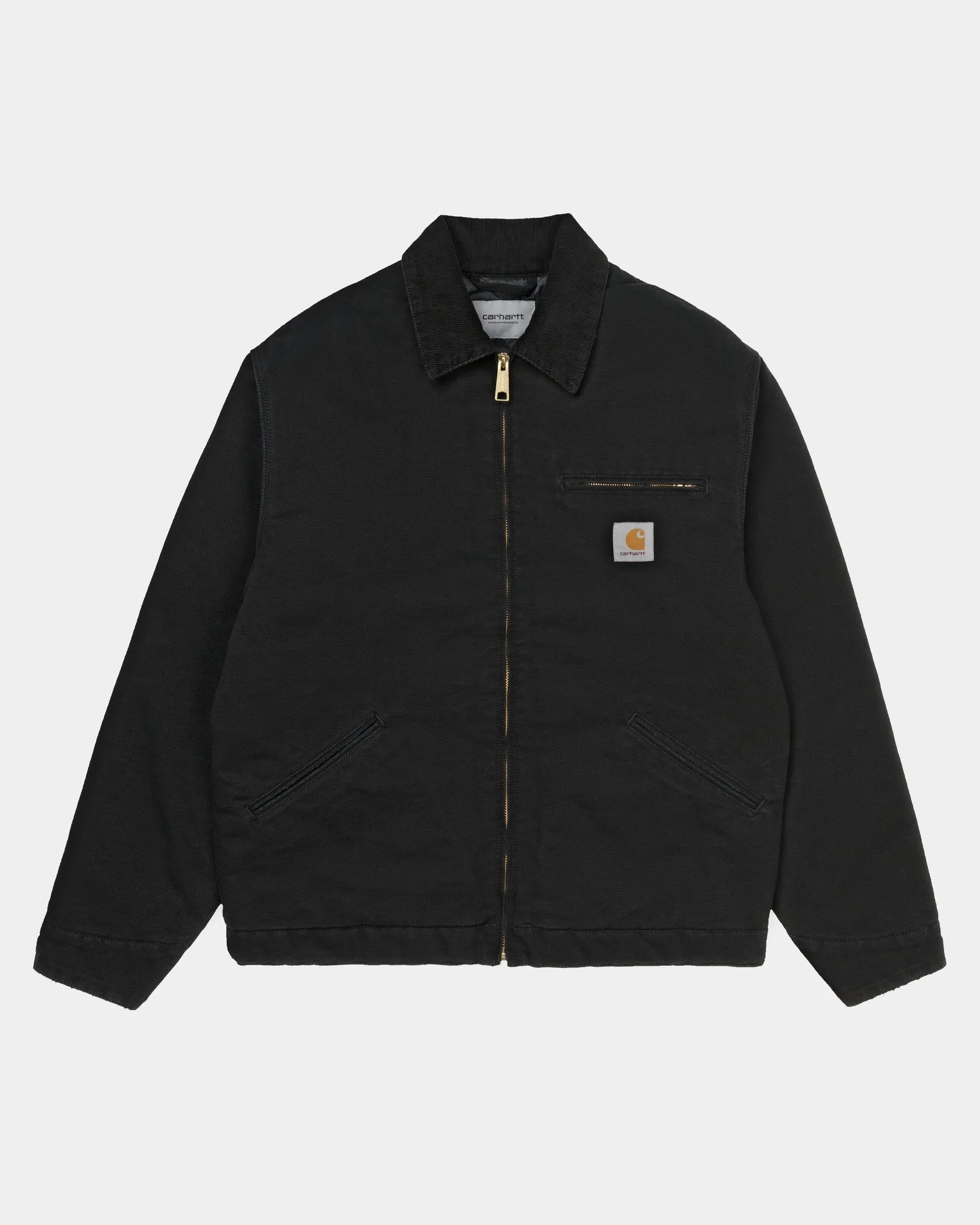OG Detroit Jacket (Winter) | Black (aged canvas) Carhartt WIP