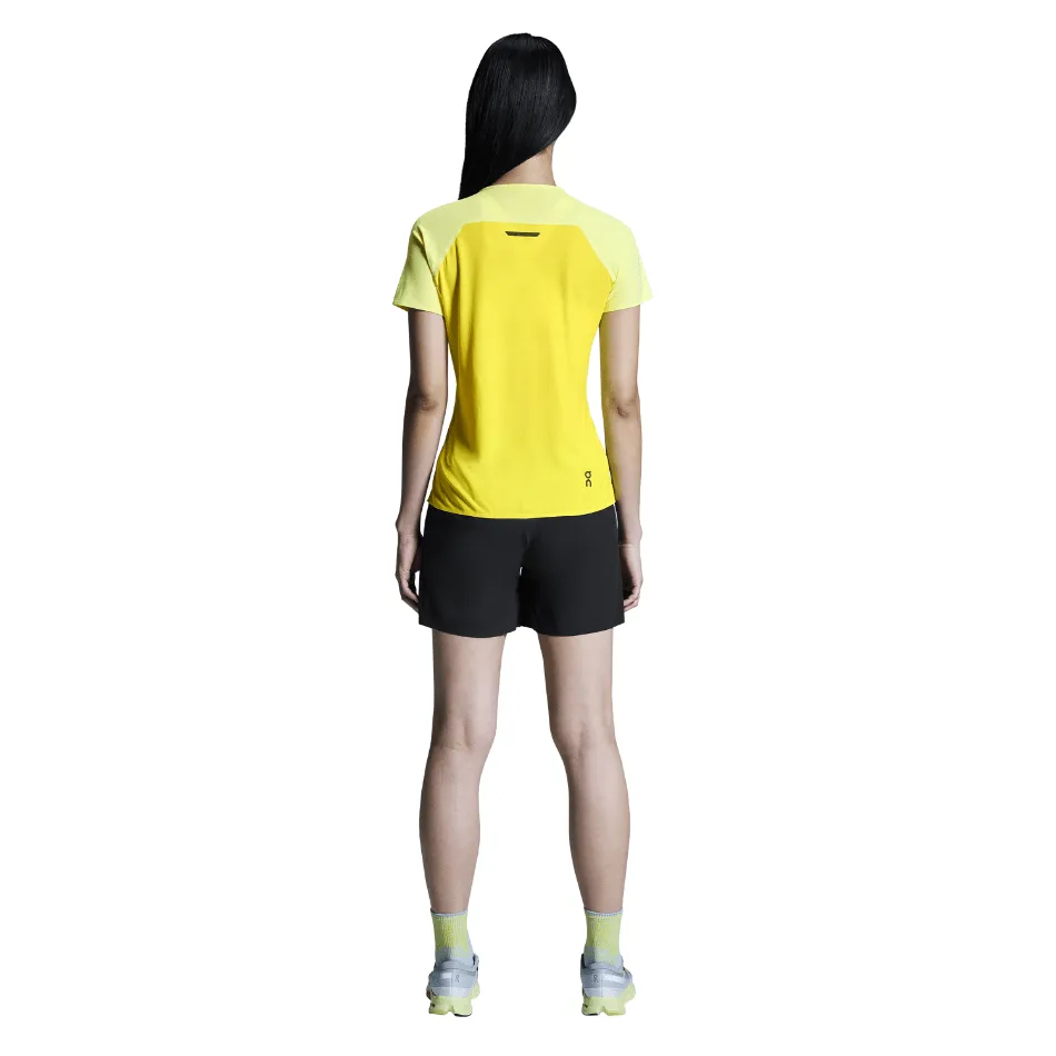 On Women's Performance-T in Limelight/Lime SS25