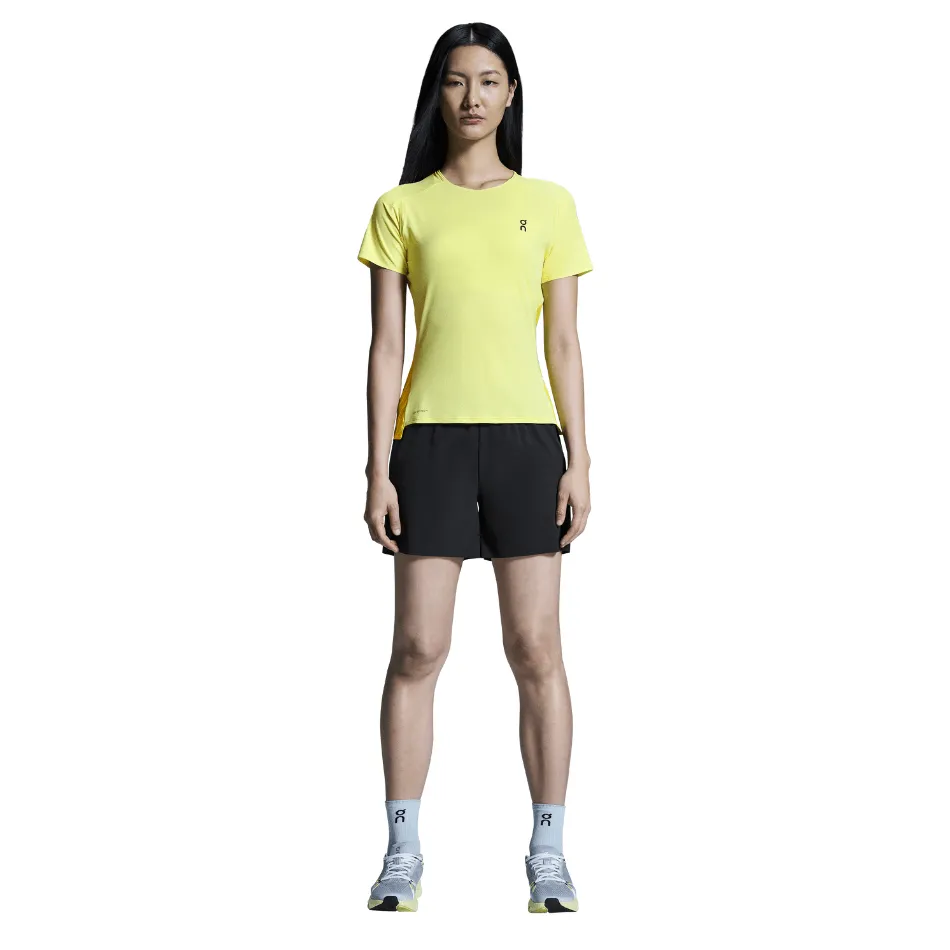 On Women's Performance-T in Limelight/Lime SS25