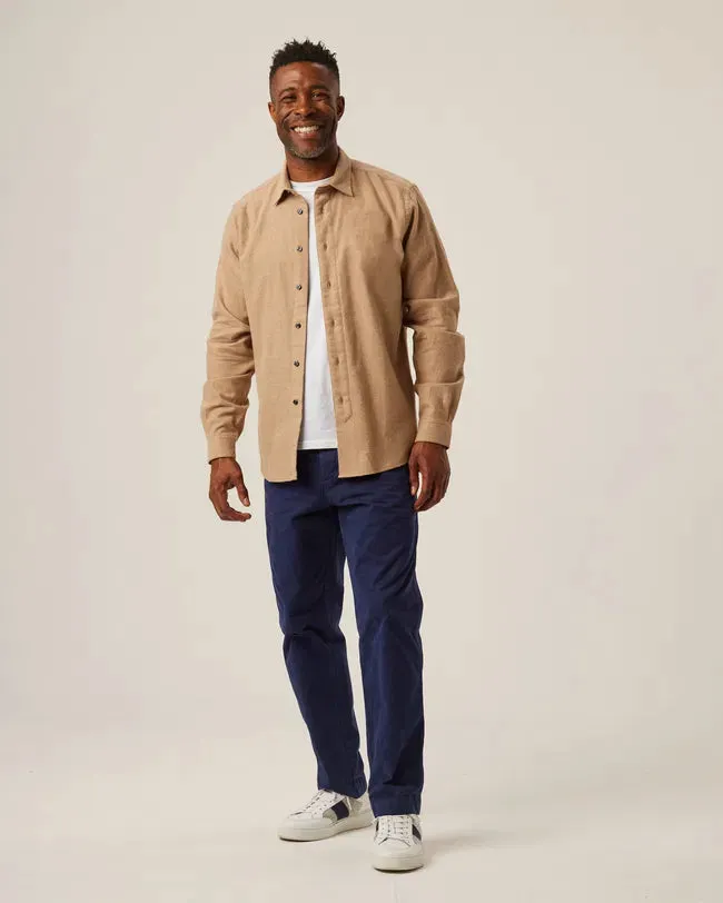 Peregrine Mens Lounge shirt - Camel