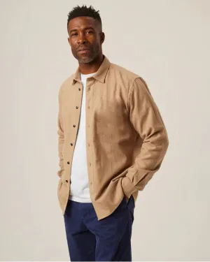 Peregrine Mens Lounge shirt - Camel