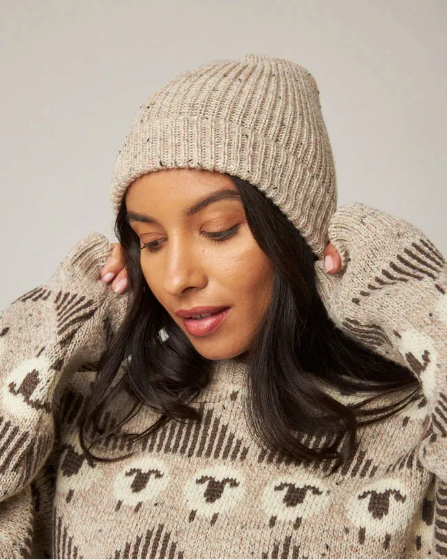Peregrine Mens Porter beanie - Navy, Oatmeal or olive