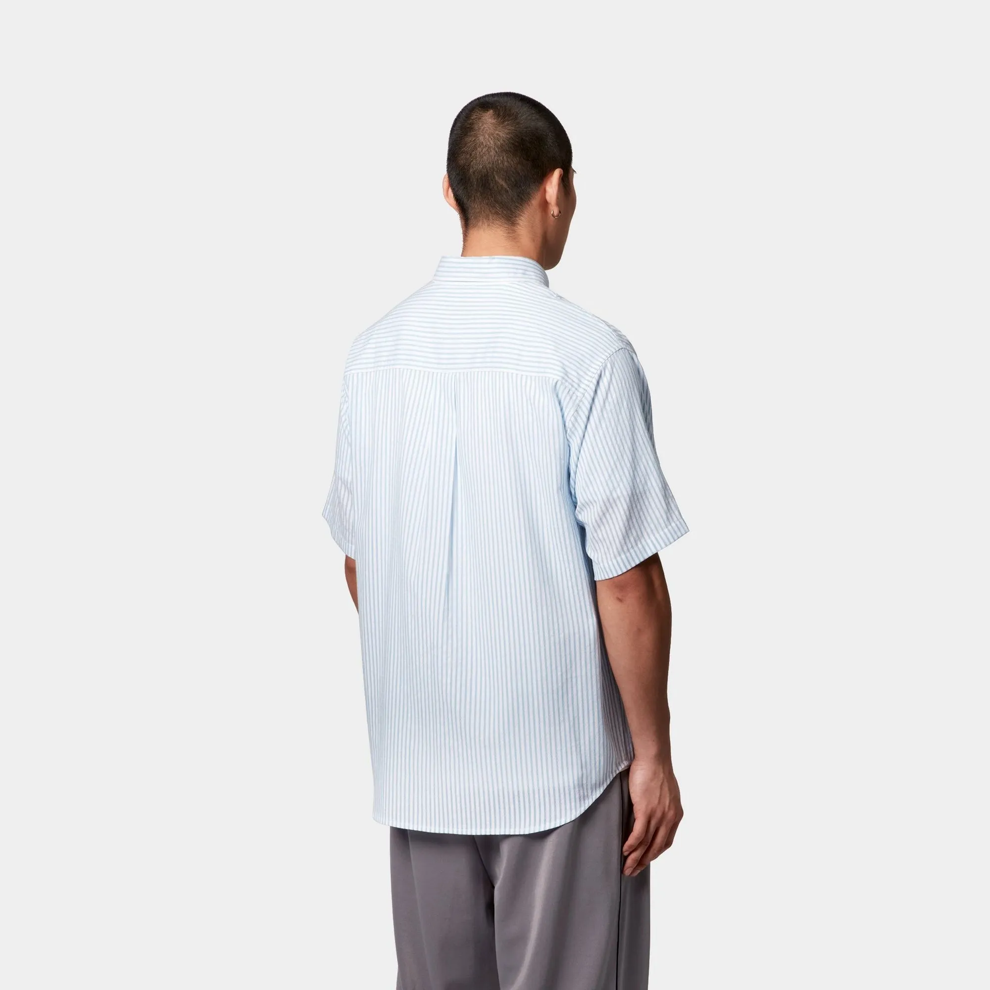 Phelps Stripe Shirt | Bluebird Carhartt WIP