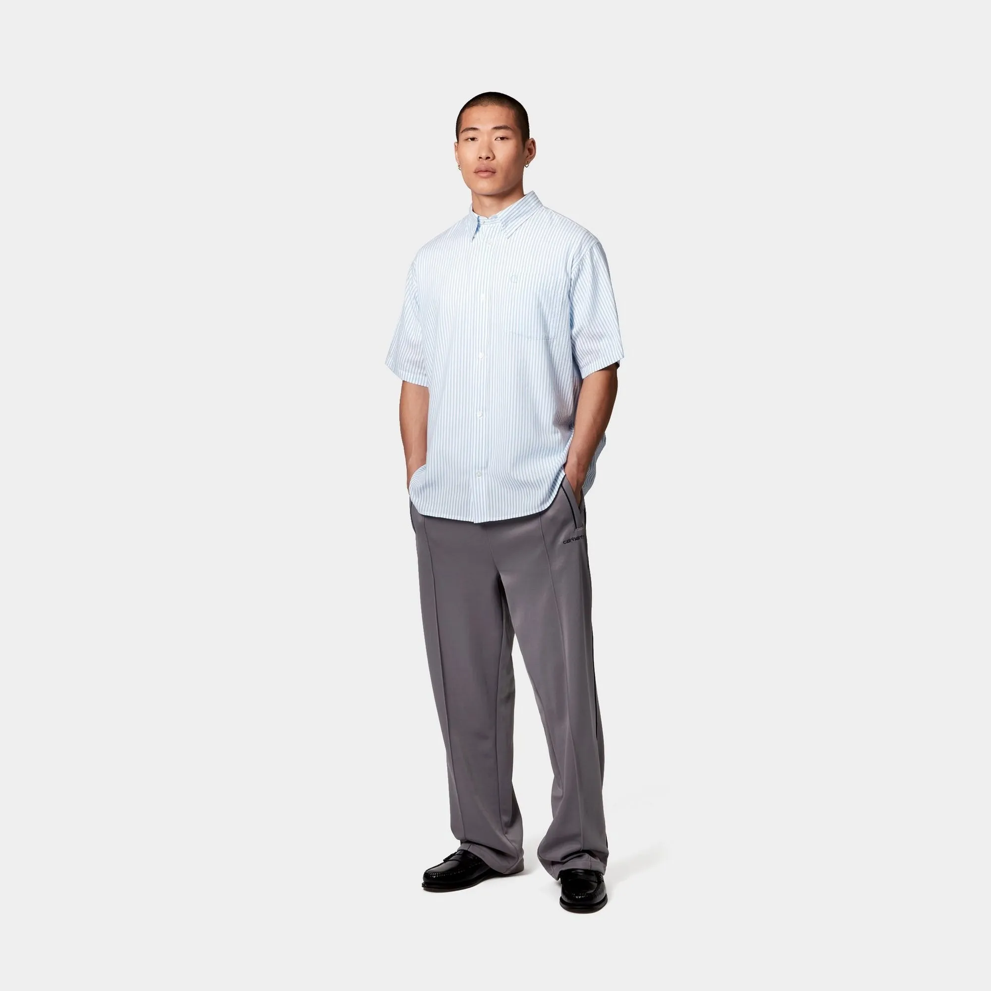 Phelps Stripe Shirt | Bluebird Carhartt WIP