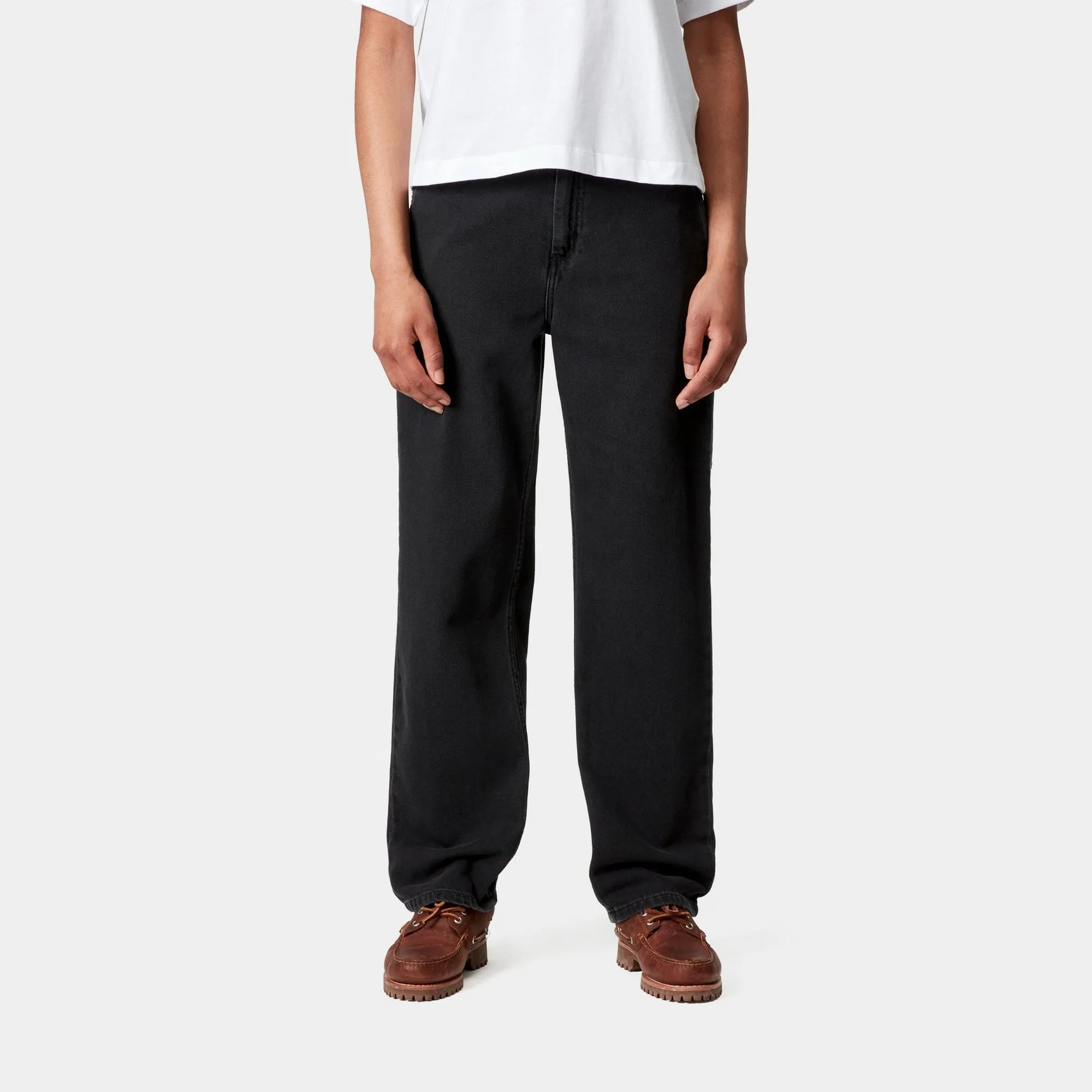 Pierce Pant Straight - Denim | Black (stone washed) Carhartt WIP