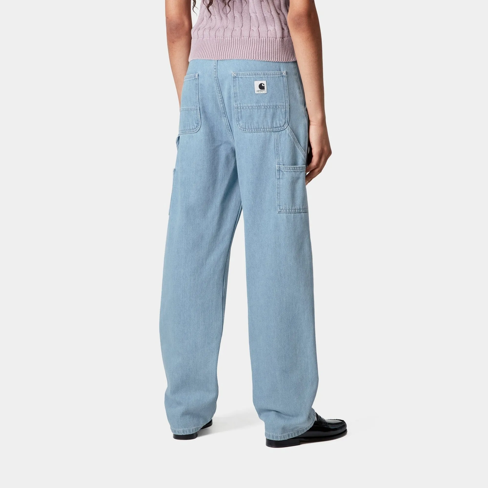 Pierce Pant Straight - Denim | Blue (stone bleached) Carhartt WIP
