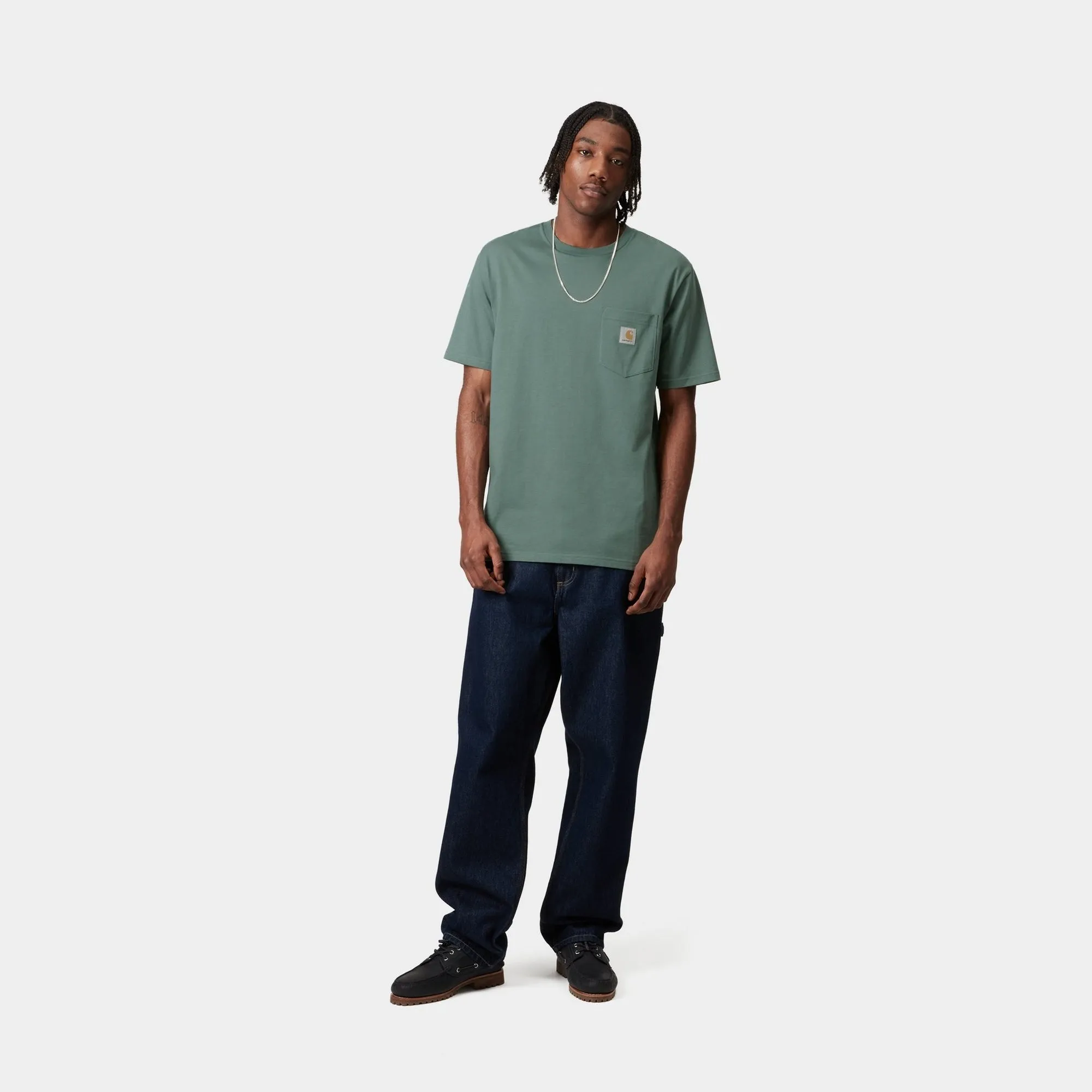 Pocket T-Shirt | Silver Pine Carhartt WIP