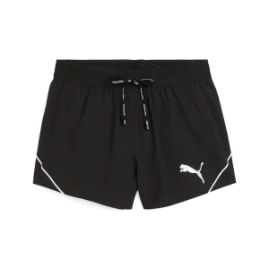 Puma Women's Raceday Ultraweave 3" Split Short in Puma Black SS25