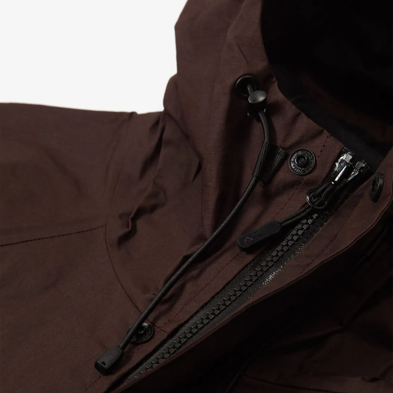 Purple Mountain Observatory Waxed Cygnus Jacket Terranova Burgundy
