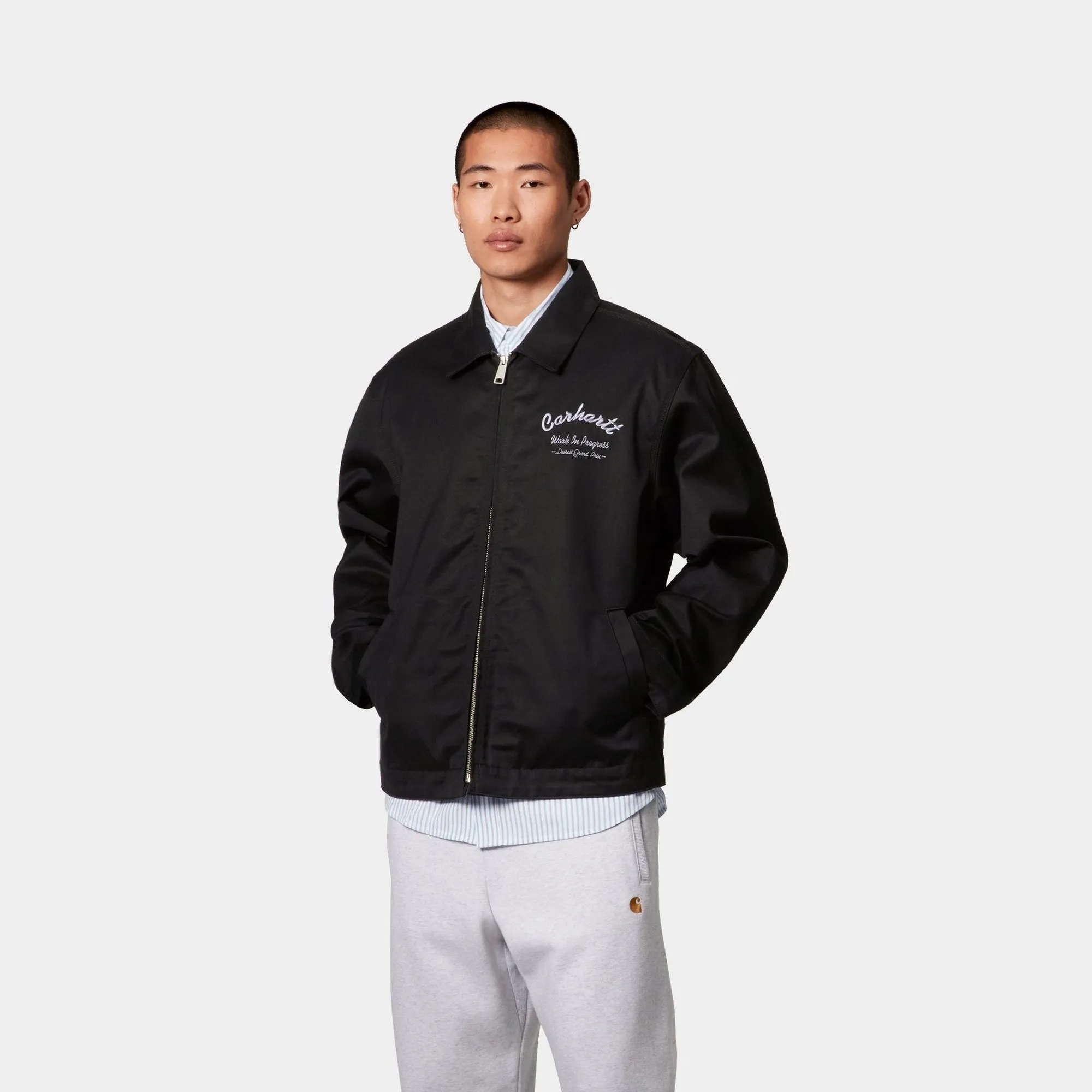Racer Module Jacket | Black / Yosemite (rigid) Carhartt WIP