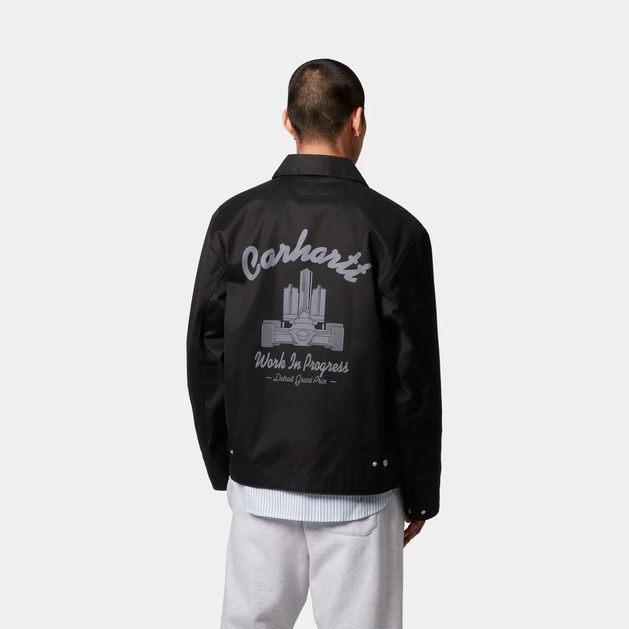 Racer Module Jacket | Black / Yosemite (rigid) Carhartt WIP