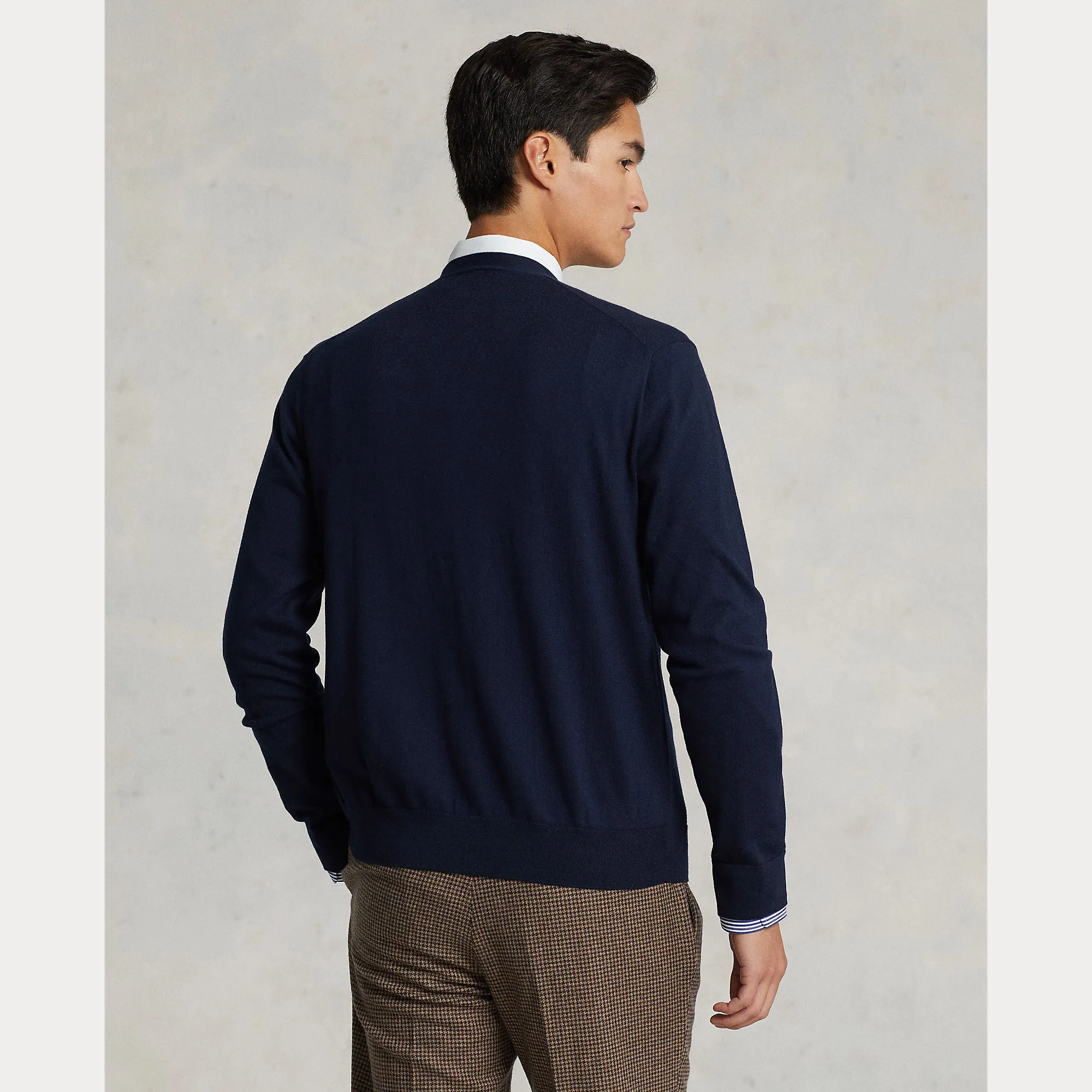 Ralph Lauren Mens Cardigan - Hunter Navy