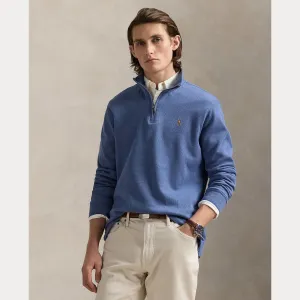 Ralph Lauren Mens Half zip Sweater - Coastal Blue or beige