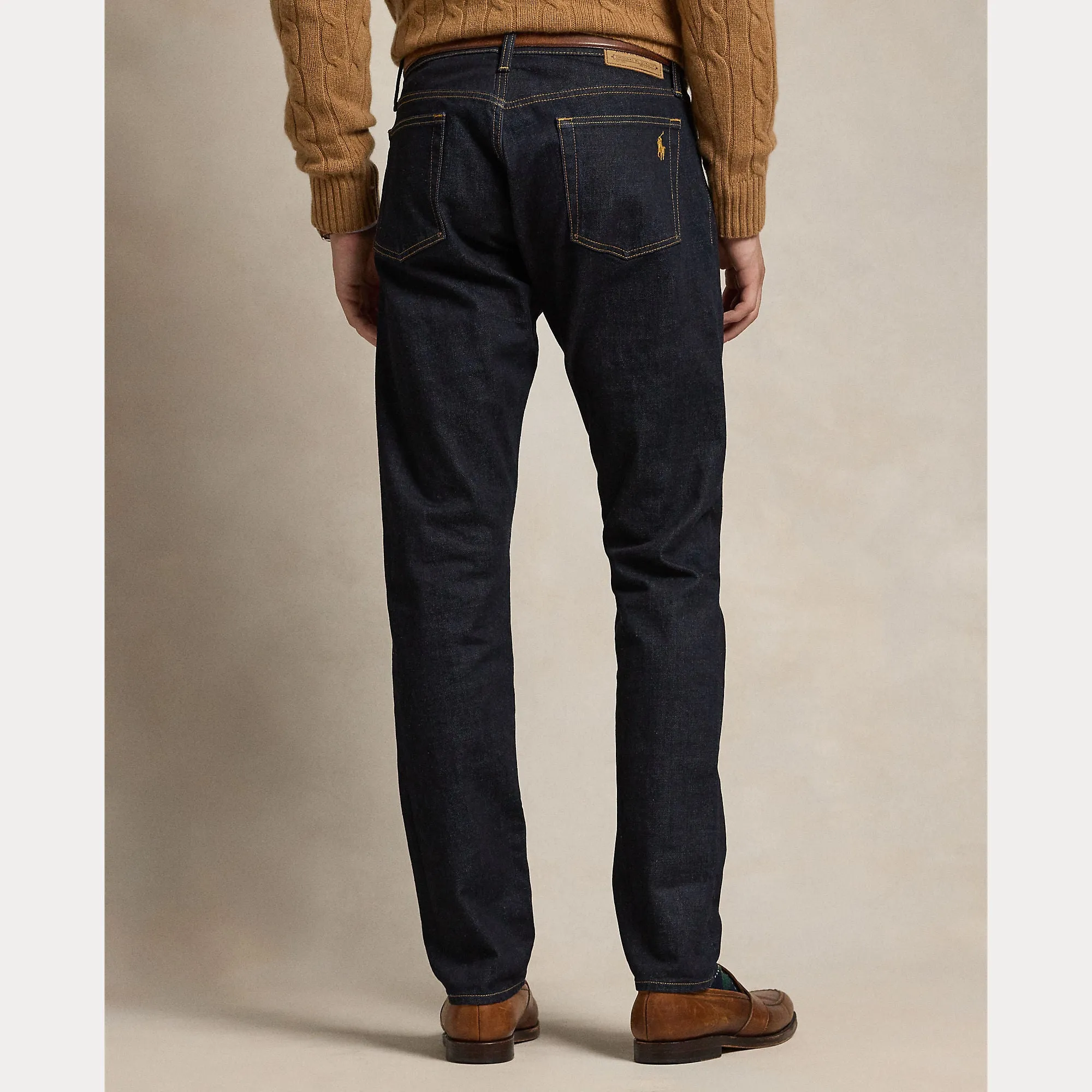 Ralph Lauren Mens Rinse stretch Jean - Dark blue