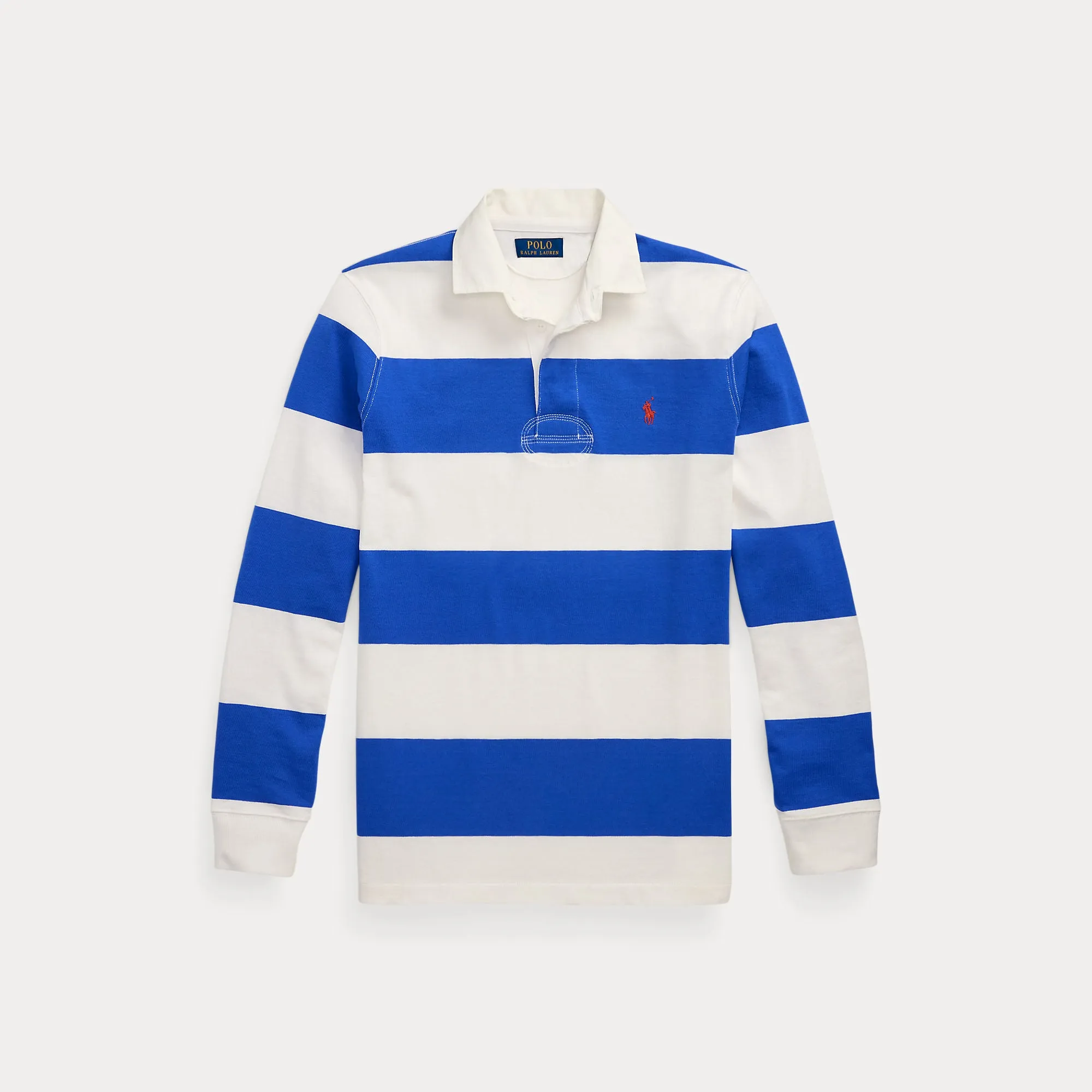 Ralph Lauren Mens Rugby Shirt - Blue stripe