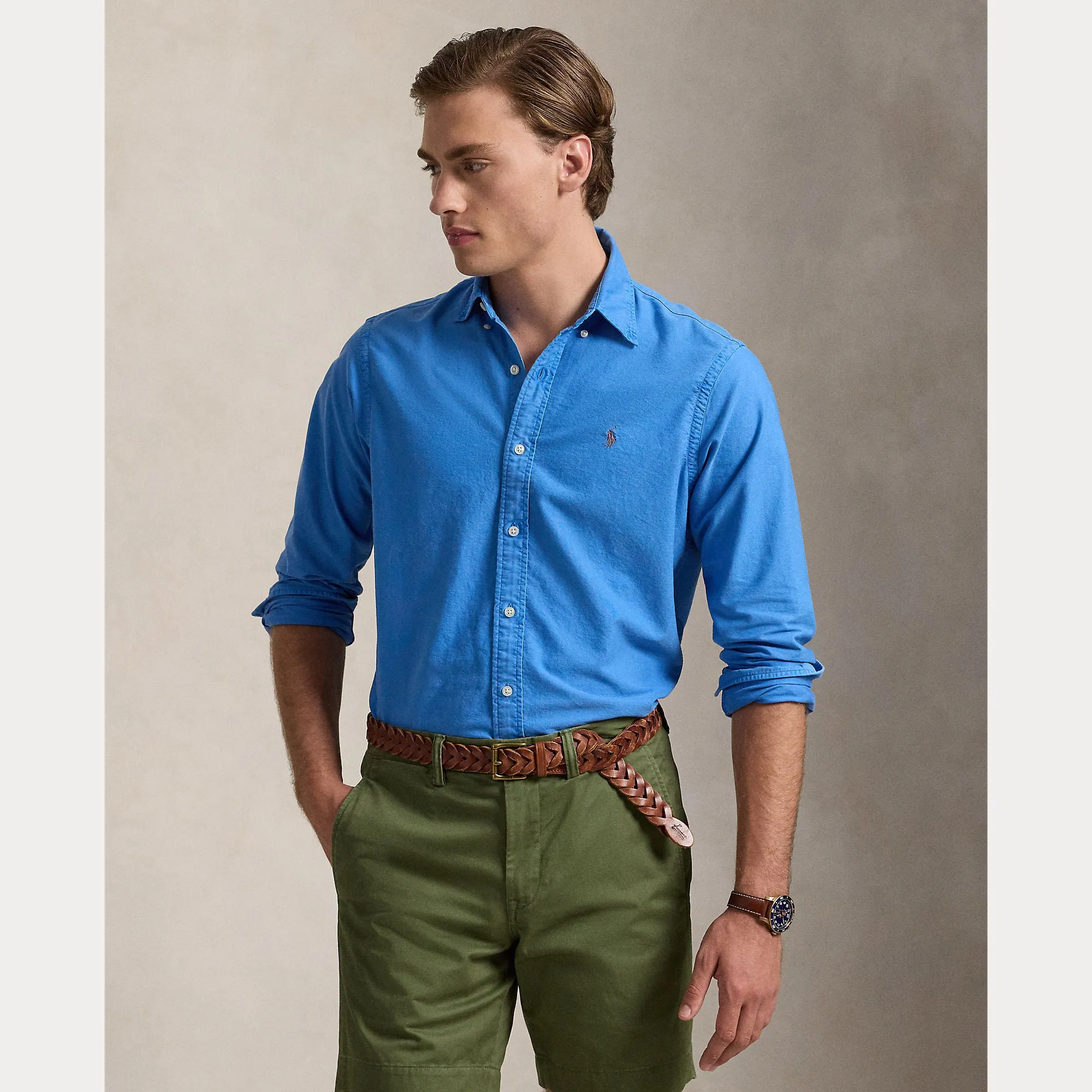 Ralph Lauren Mens Sports shirt - Blue orbit