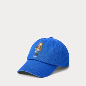 Ralph Lauren Mens Sports Teddy Logo Cap - Blue