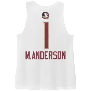 Retro Brand Women's M. Anderson #1 Tank - White