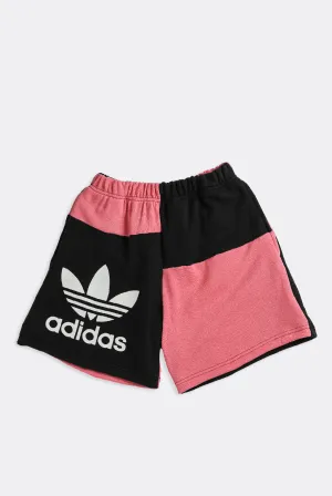 Rework Adidas Patchwork Sweatshorts - XS Frankie