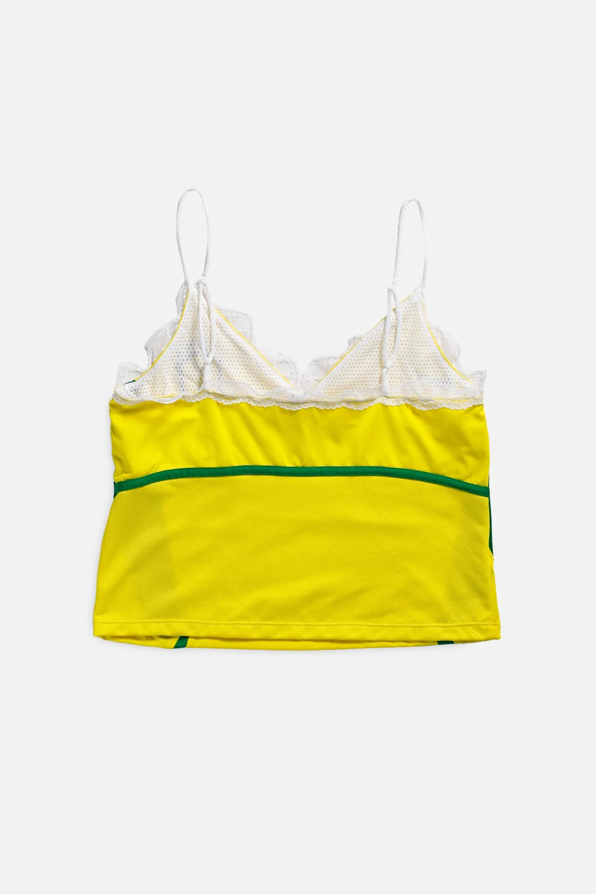 Rework Brazil Soccer Lace Tank - M Frankie