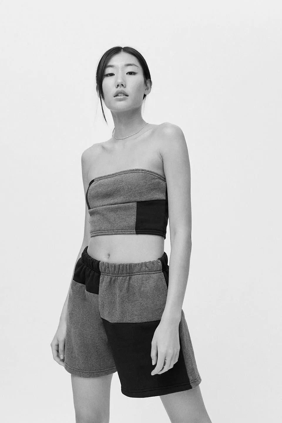 Rework Champion Patchwork Sweatshorts Set - XS Frankie