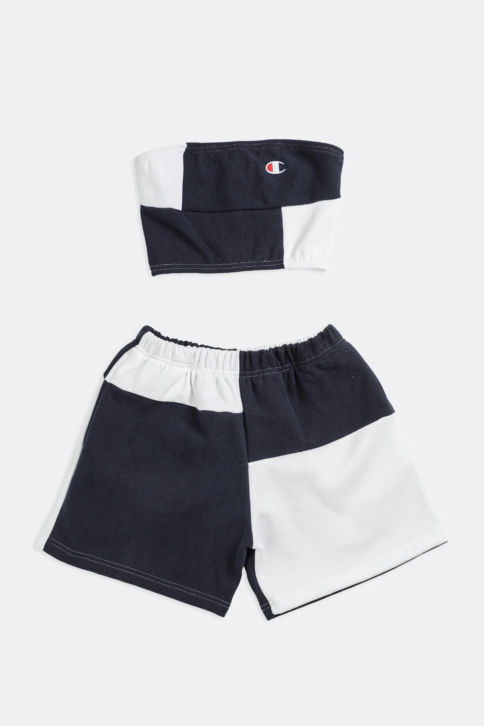 Rework Champion Patchwork Sweatshorts Set - XS, S, M, L Frankie