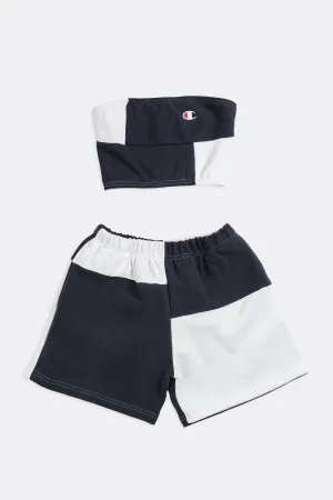 Rework Champion Patchwork Sweatshorts Set - XS, S, M, L Frankie