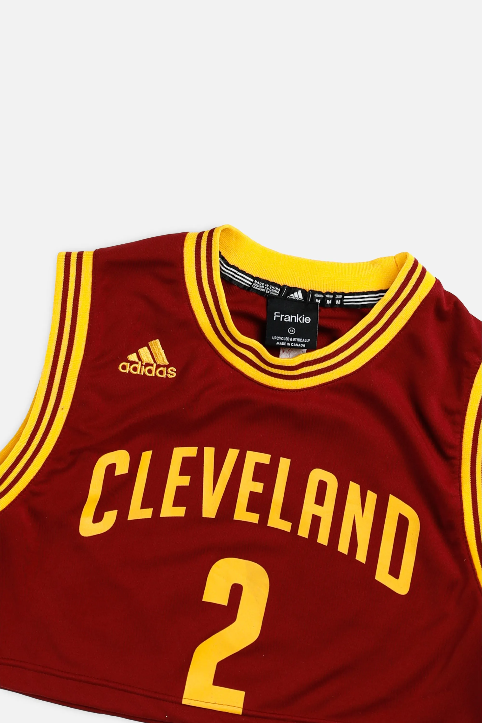 Rework Cleveland Cavaliers NBA Crop Jersey - XS Frankie