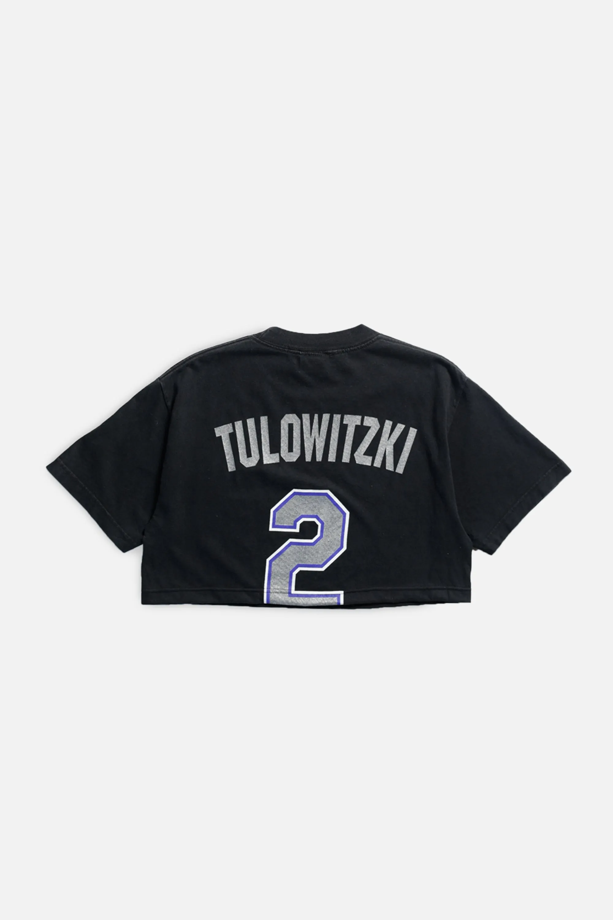 Rework Colorado Rockies MLB Crop Tee - M Frankie
